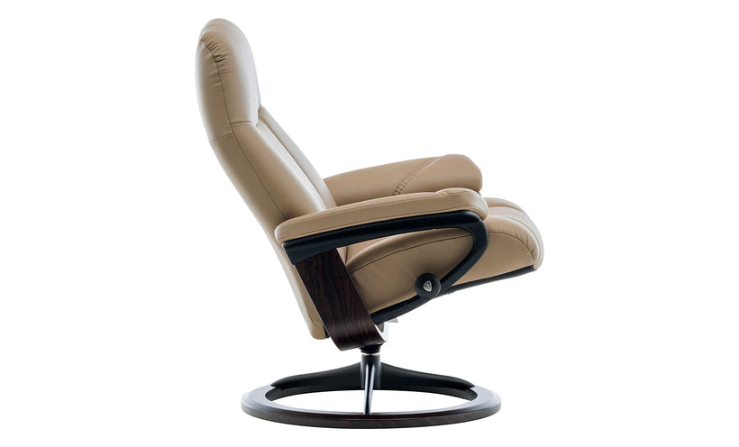 Stressless Consul Chair and Ottoman (Large)